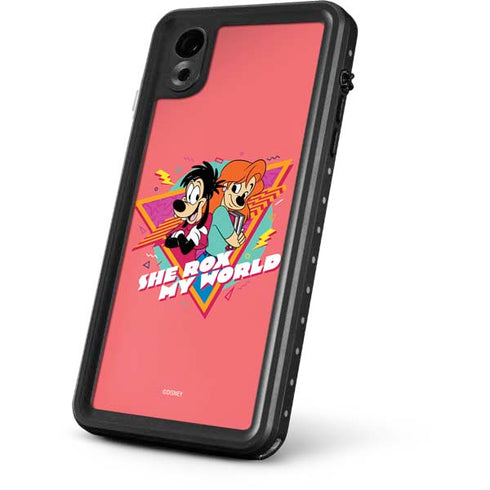 Disney She Rox My World iPhone XR Waterproof Case