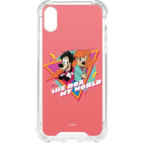 Disney She Rox My World iPhone XS Clear Case