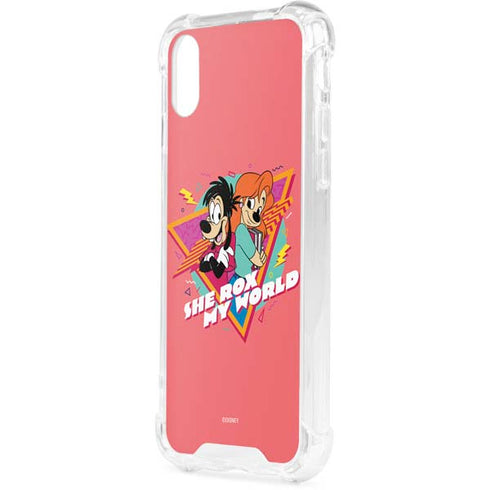 Disney She Rox My World iPhone XS Clear Case