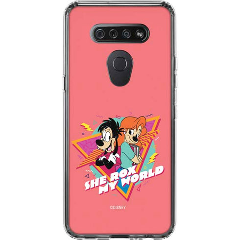 Disney She Rox My World LG K51/Q51 Clear Case