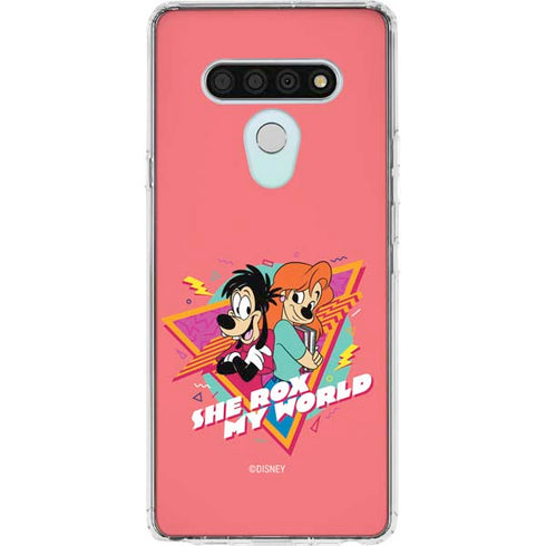 Disney She Rox My World LG Stylo 6 Clear Case