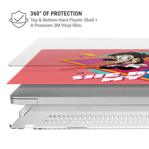 Disney She Rox My World MacBook Pro 16in (2019-20) Case plus Skin