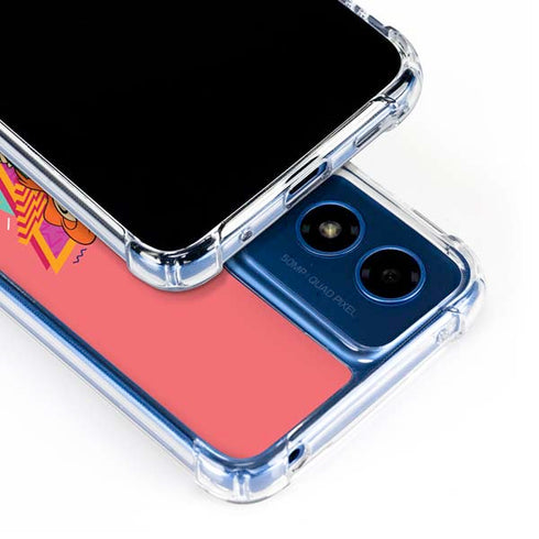 Disney She Rox My World Moto G Play 4G (2024) Clear Case