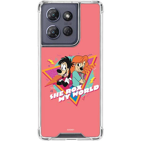 Disney She Rox My World Moto G Play 5G (2025) Clear Case