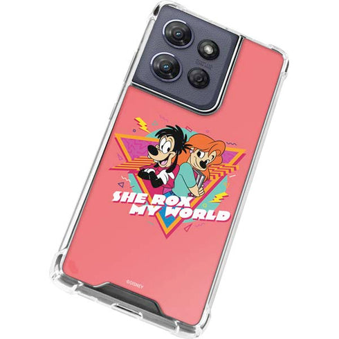 Disney She Rox My World Moto G Play 5G (2025) Clear Case