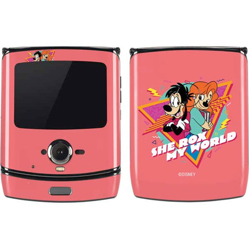 Disney She Rox My World Motorola RAZR Skin