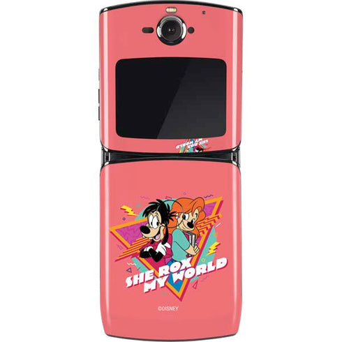 Disney She Rox My World Motorola RAZR Skin