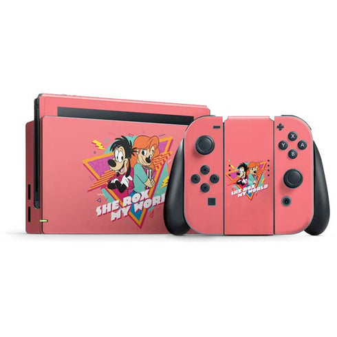 Disney She Rox My World Nintendo Switch Bundle Skin