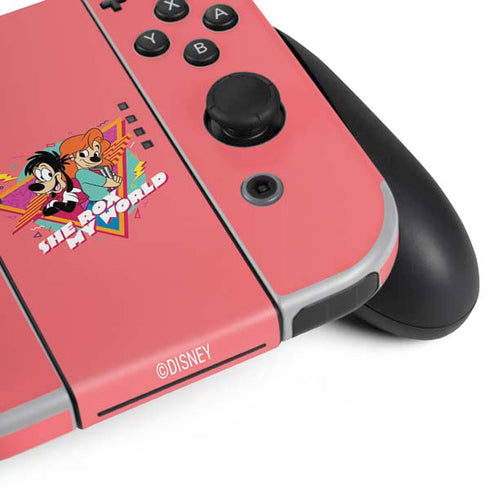 Disney She Rox My World Nintendo Switch OLED (2021) Skin