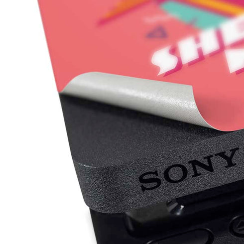 Disney She Rox My World PS4 Pro Bundle Skin