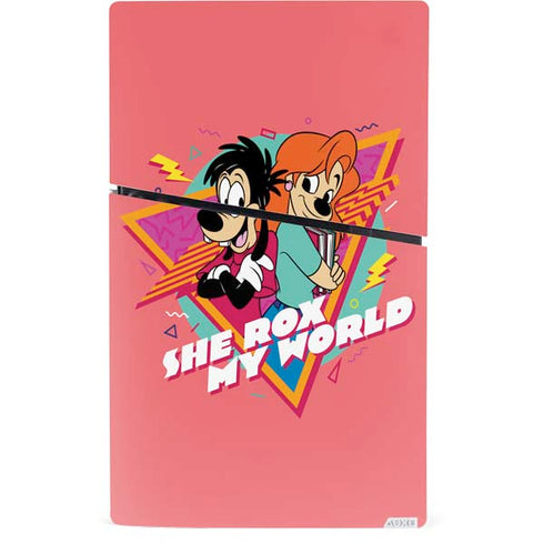 Disney She Rox My World PS5 Slim Digital Edition Bundle Skin