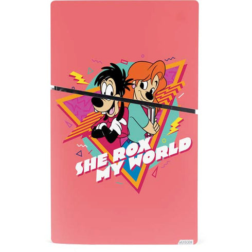 Disney She Rox My World PS5 Slim Digital Edition Console Skin
