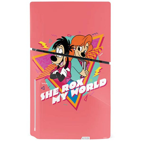 Disney She Rox My World PS5 Slim Disk Console Skin