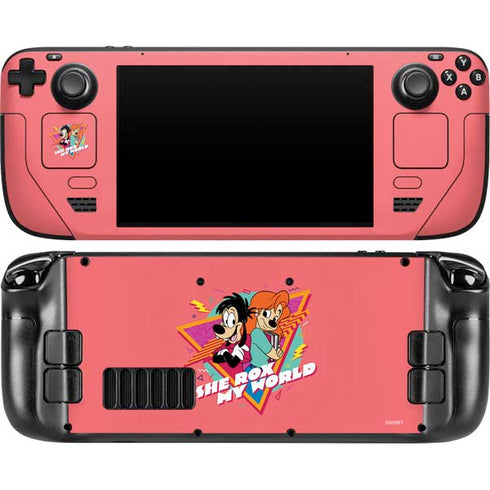 Disney She Rox My World Steam Deck Handheld Gaming Computer OLED Skin