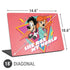 Disney She Rox My World Universal Laptop 18in (14.6 x 10.6in) Skin