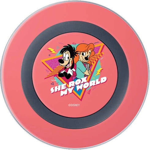 Disney She Rox My World Wireless Charger Skin