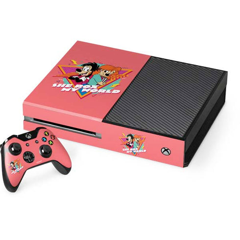 Disney She Rox My World Xbox One Console and Controller Bundle Skin