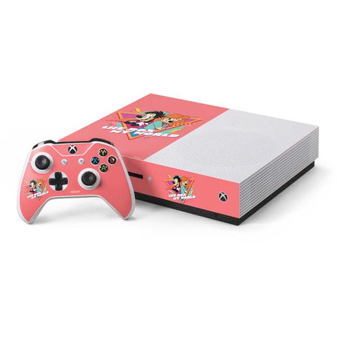 Disney She Rox My World Xbox One S Console and Controller Bundle Skin