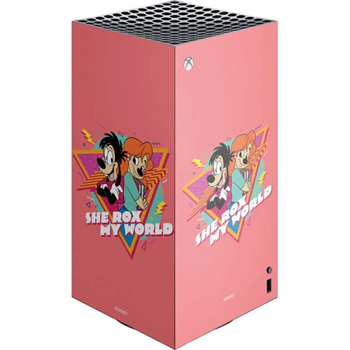 Disney She Rox My World XBox Series X Digital Edition Console Skin