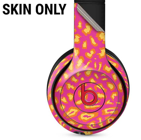 Sherbet Leopard Animal Print Color Pop Beats Solo 3 Wireless Skin