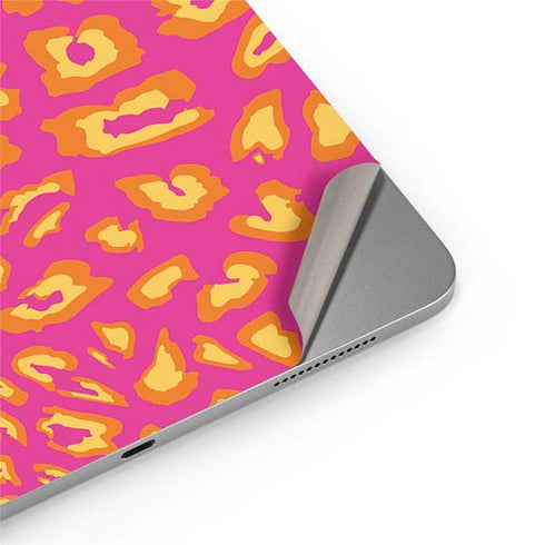 Sherbet Leopard Animal Print Color Pop Apple iPad Air Skin