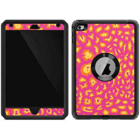 Sherbet Leopard Animal Print Color Pop Otterbox Defender iPad Skin