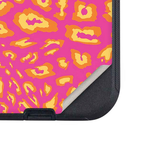 Sherbet Leopard Animal Print Color Pop Otterbox Defender iPhone Skin
