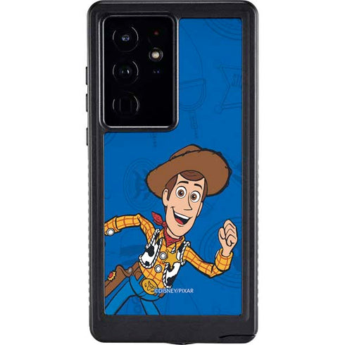 Disney Toy Story Sheriff Woody Galaxy S24 Ultra Waterproof Case