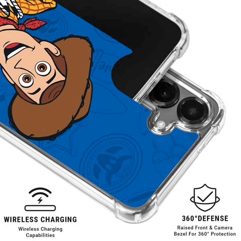 Disney Toy Story Sheriff Woody Galaxy S26 Plus Clear Case