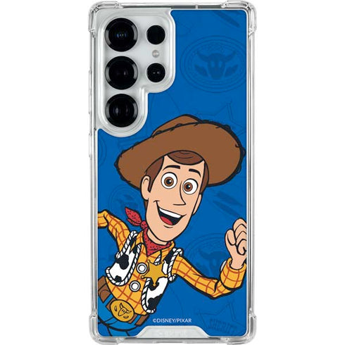 Disney Toy Story Sheriff Woody Galaxy S26 Ultra Clear Case