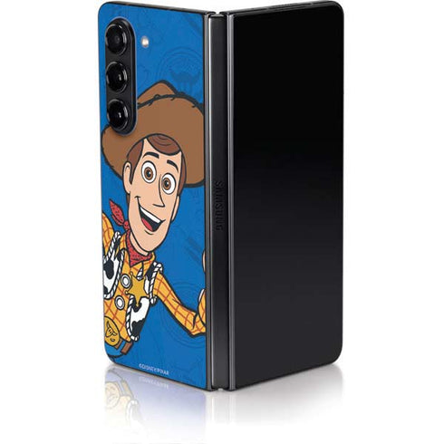 Disney Toy Story Sheriff Woody Galaxy Z Fold5 5G Skin