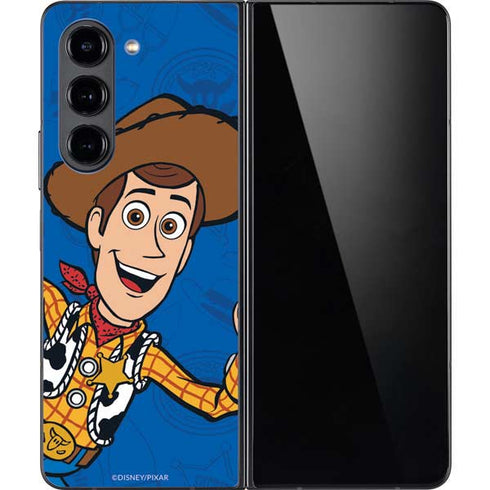 Disney Toy Story Sheriff Woody Galaxy Z Fold5 5G Skin