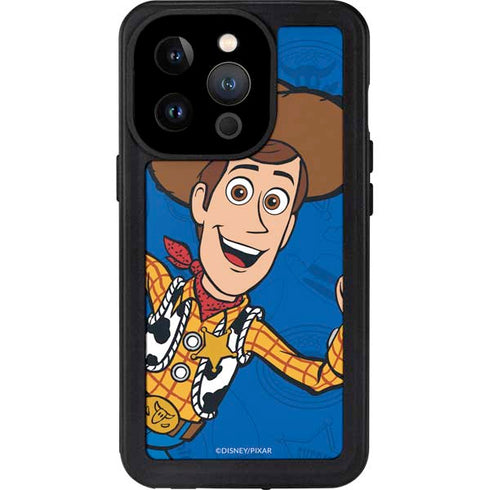 Disney Toy Story Sheriff Woody iPhone 15 Pro Waterproof Case