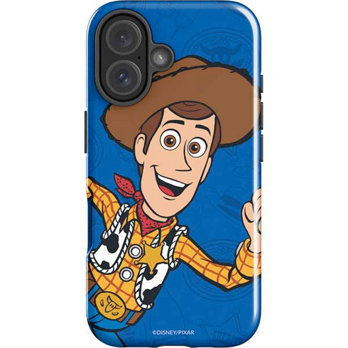 Disney Toy Story Sheriff Woody iPhone 16 Plus Impact Case