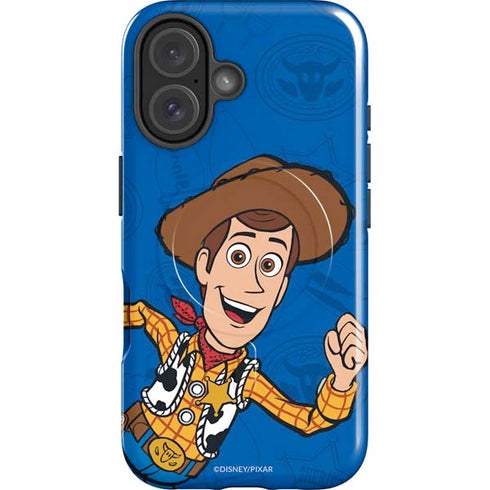 Disney Toy Story Sheriff Woody iPhone 16 Plus Magsafe Impact Case