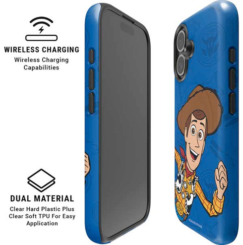 Disney Toy Story Sheriff Woody iPhone 16 Plus Magsafe Impact Case
