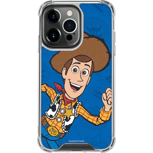 Disney Toy Story Sheriff Woody iPhone 16 Pro Clear Case