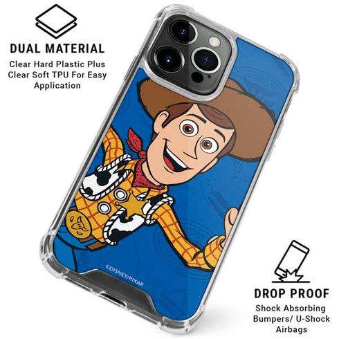 Disney Toy Story Sheriff Woody iPhone 16 Pro Clear Case