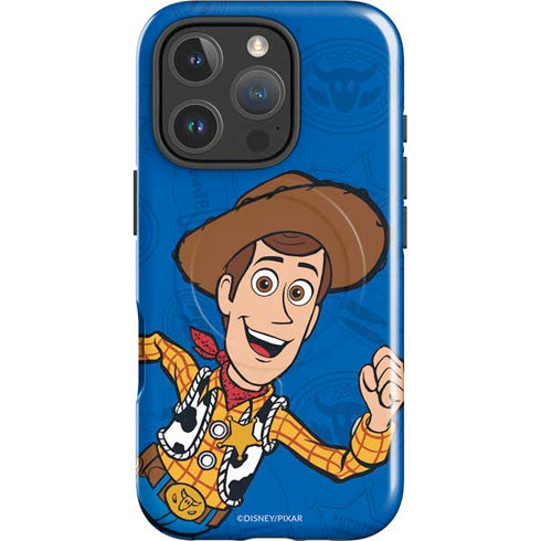 Disney Toy Story Sheriff Woody iPhone 16 Pro Magsafe Impact Case