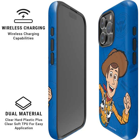 Disney Toy Story Sheriff Woody iPhone 16 Pro Magsafe Impact Case