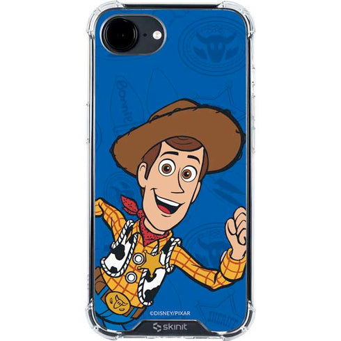 Disney Toy Story Sheriff Woody iPhone 16e Clear Case