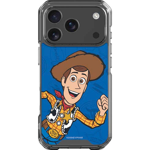 Disney Toy Story Sheriff Woody iPhone 17 Pro Clear Case