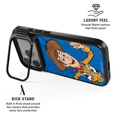 Disney Toy Story Sheriff Woody iPhone 17 Pro Kickstand Case