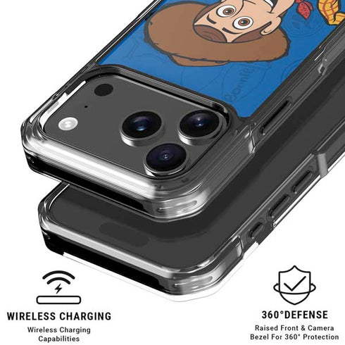 Disney Toy Story Sheriff Woody iPhone 17 Pro Max Clear Case
