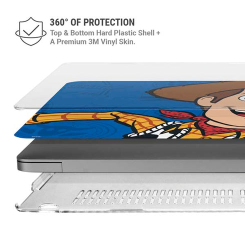 Disney Toy Story Sheriff Woody MacBook Pro 14in (2021-24) Case plus Skin