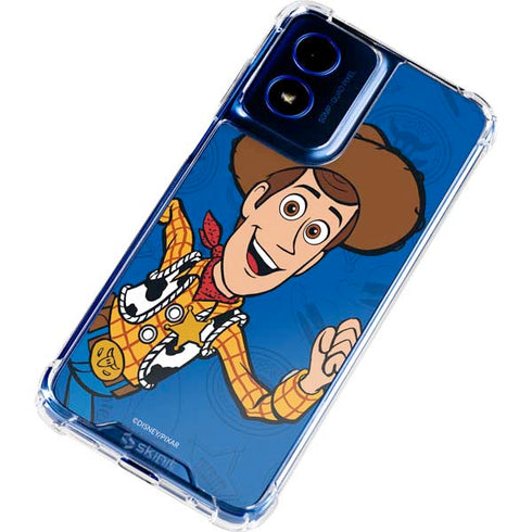 Disney Toy Story Sheriff Woody Moto G 5G (2024) Clear Case