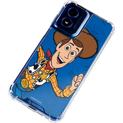 Disney Toy Story Sheriff Woody Moto G Play 4G (2024) Clear Case