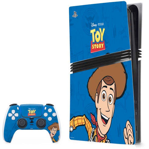 Disney Toy Story Sheriff Woody PS5 Pro Bundle Skin