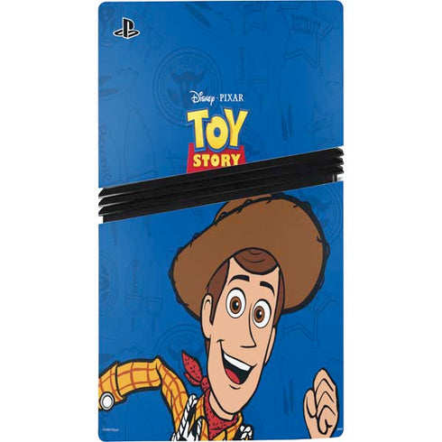 Disney Toy Story Sheriff Woody PS5 Pro Console Skin