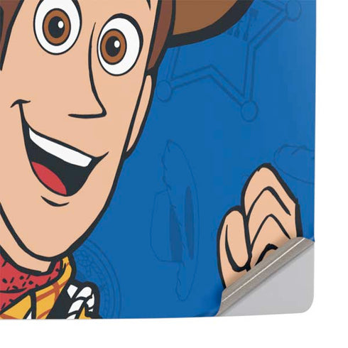 Disney Toy Story Sheriff Woody PS5 Pro Console Skin